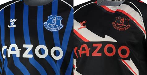 Hinweis Auf Drittes Trikot Einzigartige Everton Heim Ausw Rts