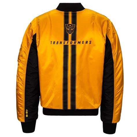 Hasbro X Alpha Ma 1 Transformers Flight Jacket Available Online Plus