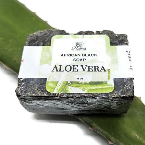 Aloe Vera African Black Soap Butters And Blacksoap