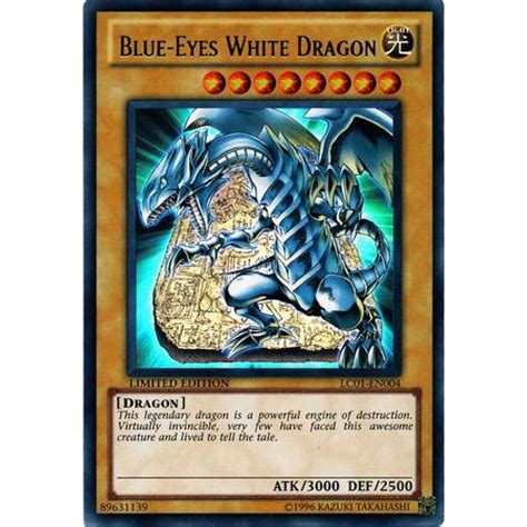 Blue Eyes White Dragon Card