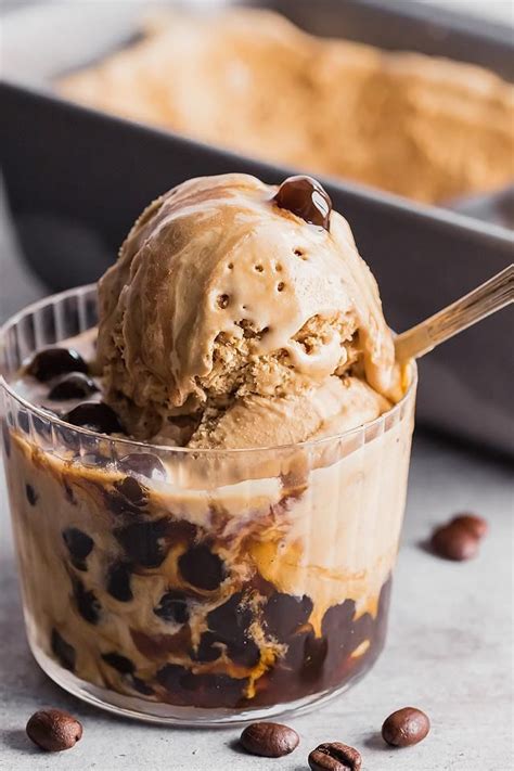 Delicious Vietnamese Coffee Ice Cream With Boba