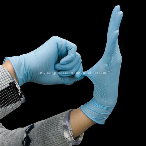 Disposable Nitrile Gloves Powder And Latex Free 4mil Touch Screen Exam