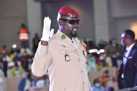 Mamady Doumbouya Guinea Coup Leader Sworn In As President The Citizen