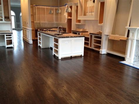 White Oak Flooring Dark Stain