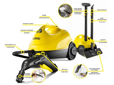 KARCHER SC 2 EasyFix 1 512 050 0 Żółty Parownica niskie ceny i opinie