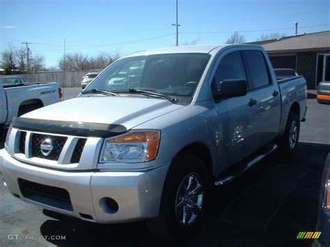 2010 Radiant Silver Nissan Titan Xe Crew Cab 61833383 Car Color Galleries