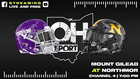 Mt Gilead At Northmor Ohio High School Football Week 8 Youtube