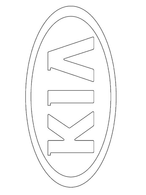 colouring page Kia Motors | coloringpage.ca