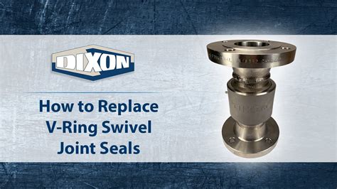 How To Replace V Ring Swivel Joint Seals Youtube