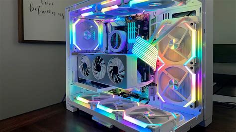 Next Level PC Build Lian Li 011 With Fishbowl Mod Lianli Nvidia