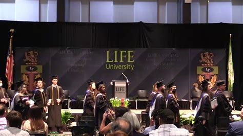 Life University Commencement Ceremony Winter 2021 Youtube