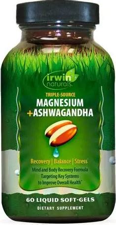 Irwin Naturals Magnesium Ashwagandha Save At PricePlow