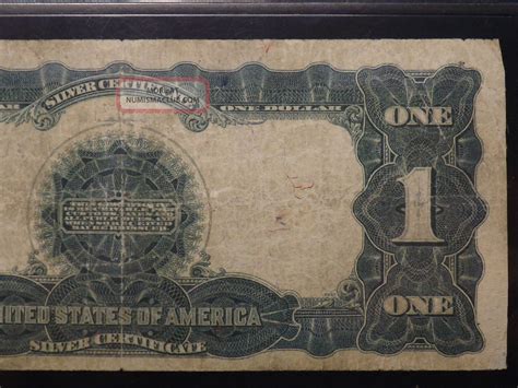 One Dollar Star Black Eagle Silver Certificate Certified Pmg Vg