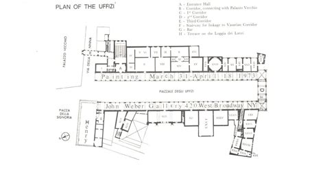 Plan Of The Uffizi Dale Henry