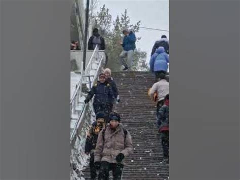 Лестница здоровья. 842 ступени и я на Медеу. Есть ещё порох в...#тип ...