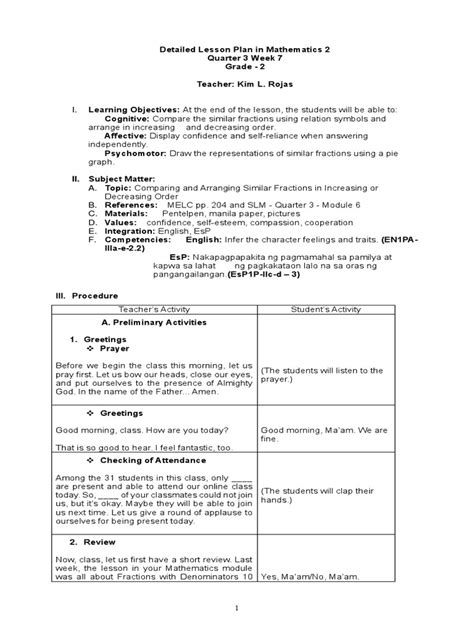 Dlp In Mathematics 2 For Sned 1 Pdf