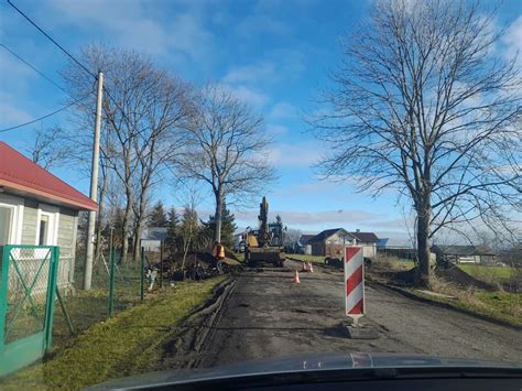 Trwa Drugi Etap Przebudowy Drogi Powiatowej Z Abuniek Do Zubowic