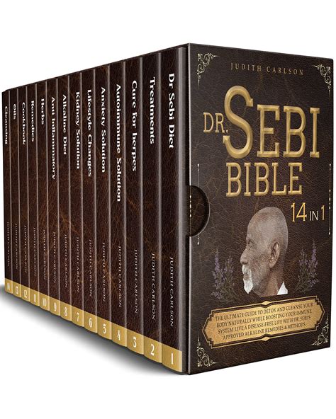 Dr Sebi Bible In The Ultimate Guide To Detox And Cleanse Your