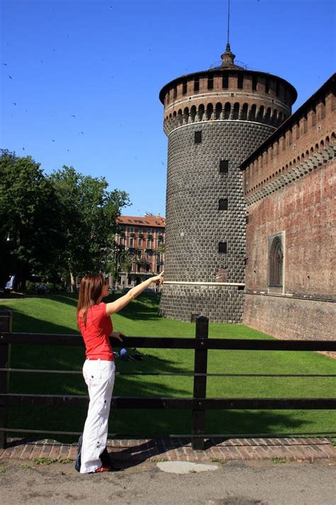 Sforza Castle stock image. Image of scenic, historic, castel - 2768863