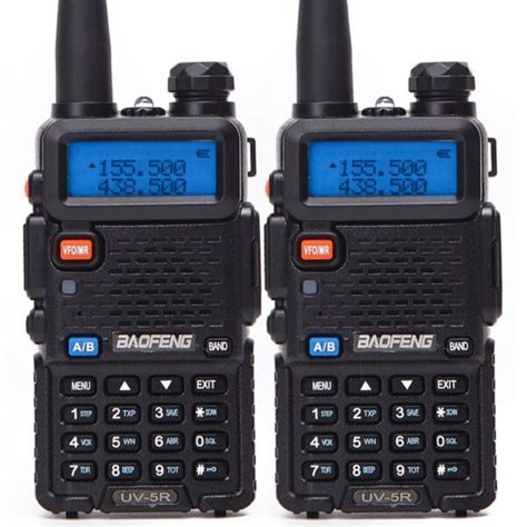 Baofeng Bf Uv R Portable Walkie Talkie Uv R Vhf Uhf Dual Band Two Way