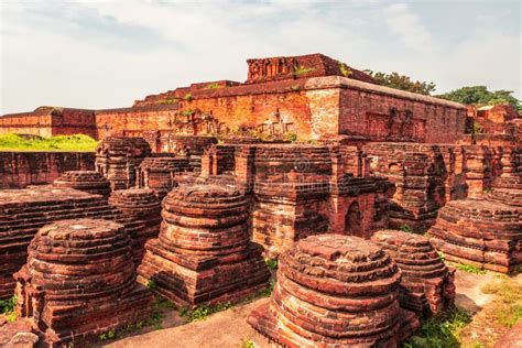 Nalanda Ruins Historic Excavated Unesco World Heritage Archaeological