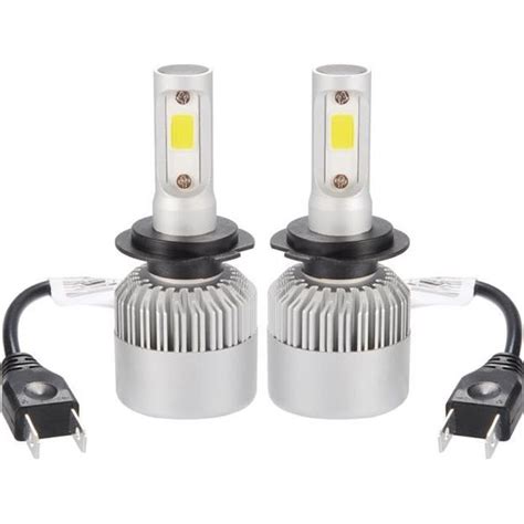 Xcsource Ampoule Lampe Halogène H7 8000lm 80w Cree Led Phare De Voiture