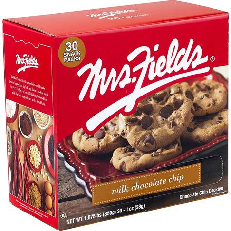 Mrs Fields Chocolate Chip Cookie Cake Nutrition | Besto Blog