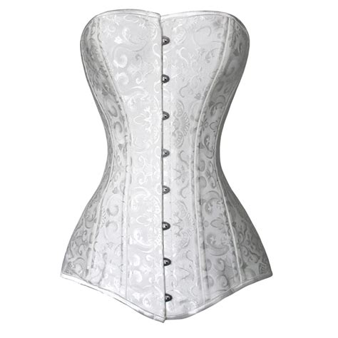 Plus Size Steampunk Corset Double 26 Steel Boned Corset Overbust Long