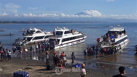 Aktivitas Penyeberangan Sanur Ke Nusa Nusa Penida Dan Lembongan