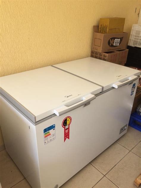 Freezer Midea Horizontal 2 Portas 127v 385l Rcfb31 Mercado Livre