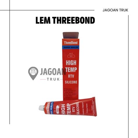 Jual Lem Threebond No 2 Red 75gram Silicone Rtv High Temp Super Sealer