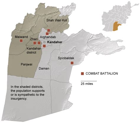 Kandahar City Map