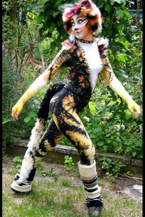 Demeters Costume Thats My Back Garden Cats The Musical Costume Cats Musical Cat Costumes