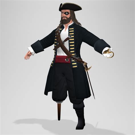 Pirate 3d Model