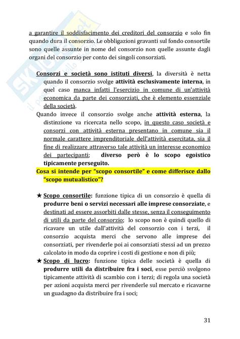 Riassunto Esame Diritto Commerciale Prof Scognamiglio Giuliana Libro