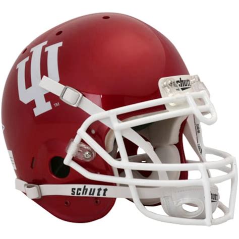 Schutt Indiana Hoosiers Full Size Authentic Football Helmet - Crimson ...