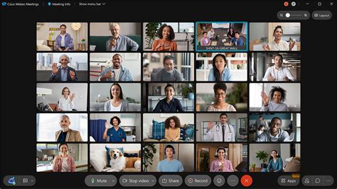 Meetings In Webex At A Glance Cisco