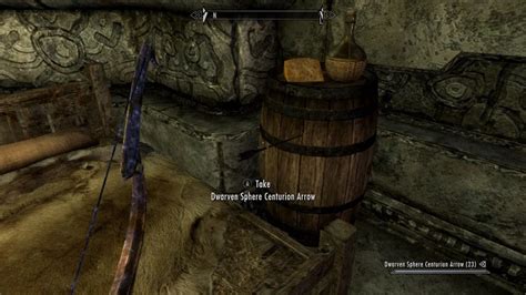 Playable Dwarven Sphere Centurion Arrow At Skyrim Special Edition Nexus