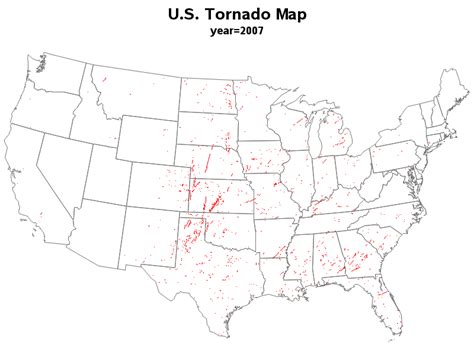 U.S. Tornado Maps