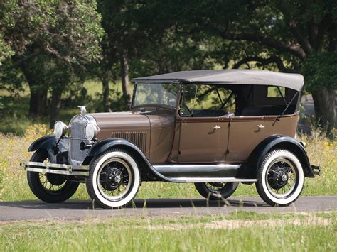 1929 Ford Model A Phaeton The Charlie Thomas Collection RM Sotheby S