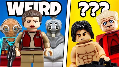 Weird Lego Star Wars Minifigures Youtube