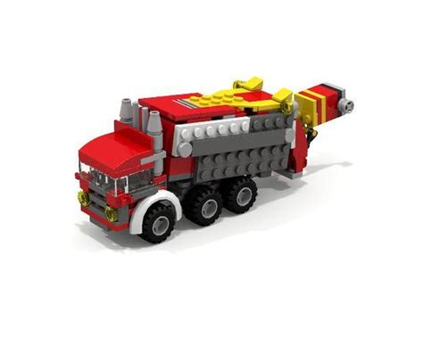 LEGO MOC Garbage Truck by THAiSi | Rebrickable - Build with LEGO