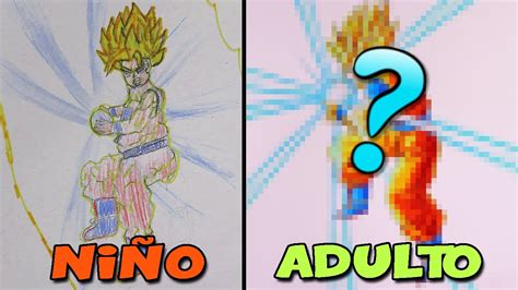 REHACIENDO DIBUJO DE MI INFANCIA 2005 vs 2022 Qué tan grande fue