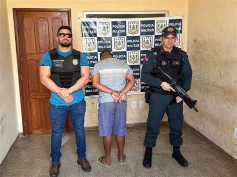 Em A O Conjunta Pol Cias Civil E Militar Prendem Homem Mandado Em