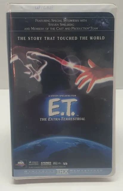 E T The Extra Terrestrial Clamshell Vhs Eur Picclick Fr