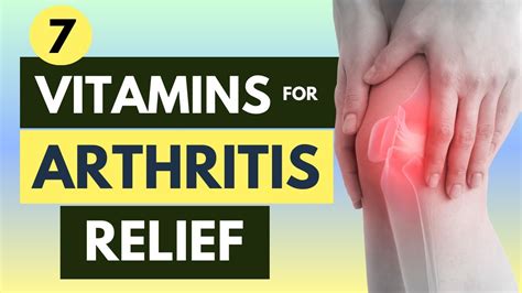 Vitamins For Arthritis Relief Youtube