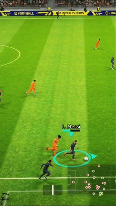 Messi Solo Dribbling 🔥🔥efootball Team Pes 2021 Efootball Pes