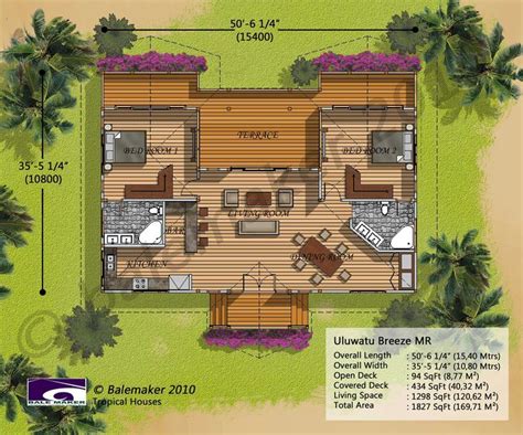 11++ Tropical house plans hawaii ideas