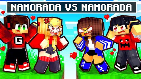 Minha Namorada Vs Namorada Do P Dru No Minecraft Youtube