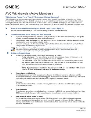 Fillable Online Additional Voluntary Contributions Avc Irish Life